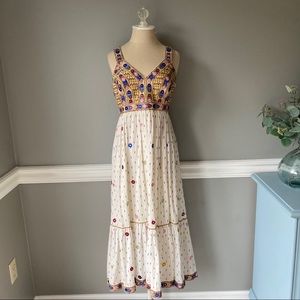 Anthropologie Payal Pratap Norah Midi Dress